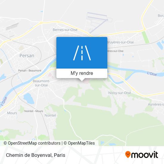 Chemin de Boyenval plan
