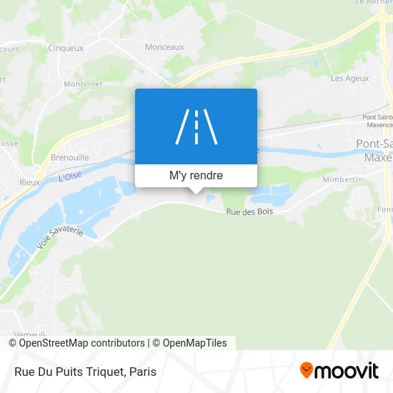 Rue Du Puits Triquet plan