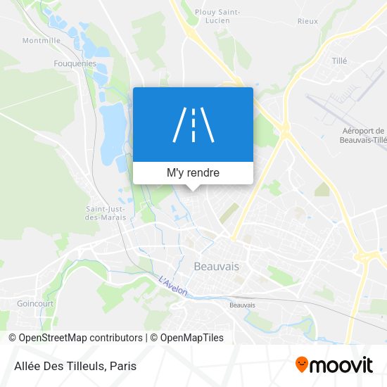 Allée Des Tilleuls plan