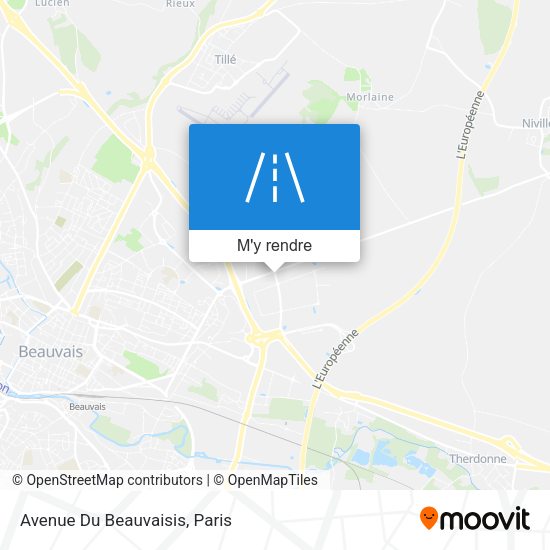 Avenue Du Beauvaisis plan