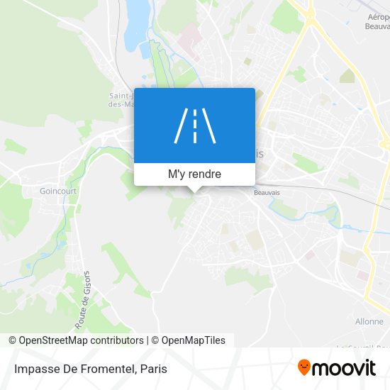 Impasse De Fromentel plan