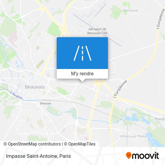 Impasse Saint-Antoine plan