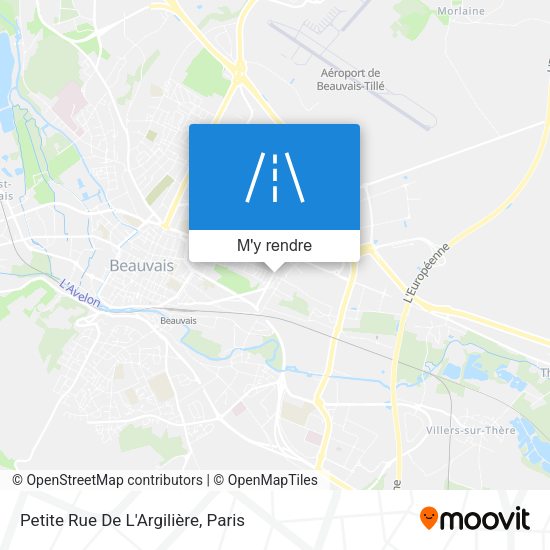Petite Rue De L'Argilière plan