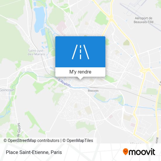 Place Saint-Etienne plan