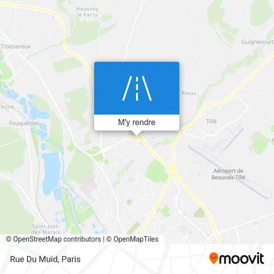 Rue Du Muid plan
