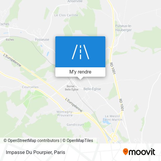 Impasse Du Pourpier plan