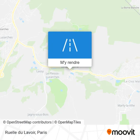 Ruelle du Lavoir plan