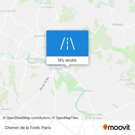 Chemin De La Forêt plan