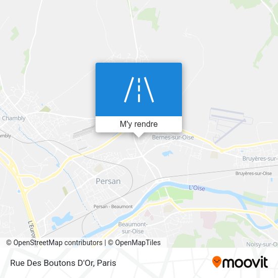 Rue Des Boutons D'Or plan
