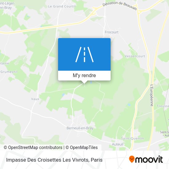 Impasse Des Croisettes Les Vivrots plan