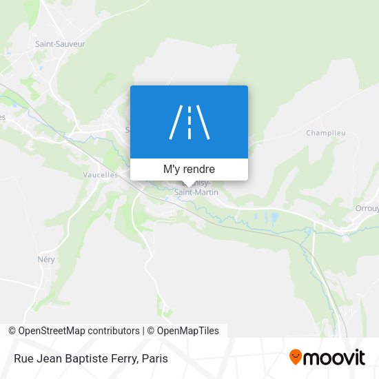 Rue Jean Baptiste Ferry plan