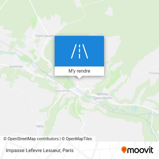 Impasse Lefevre Lesueur plan