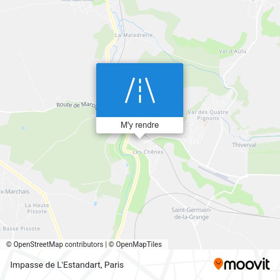 Impasse de L'Estandart plan