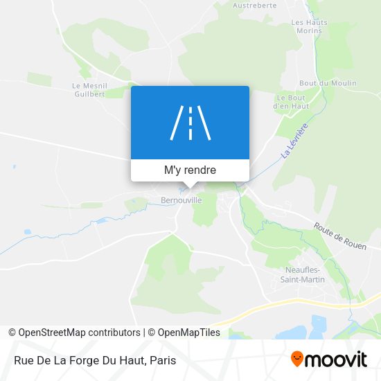 Rue De La Forge Du Haut plan