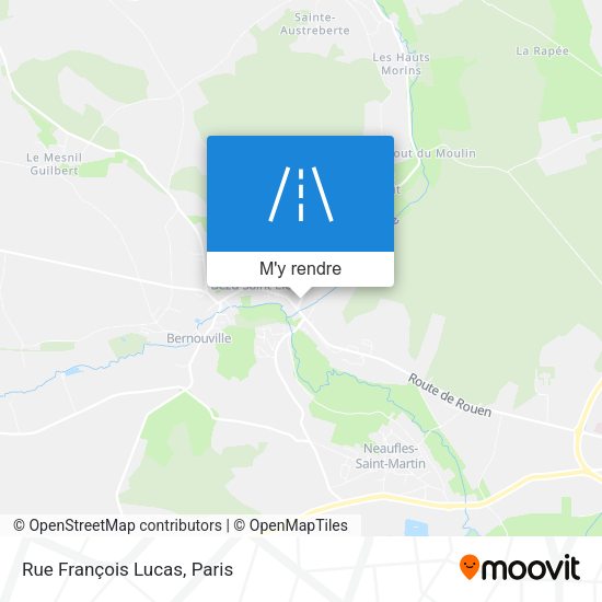 Rue François Lucas plan
