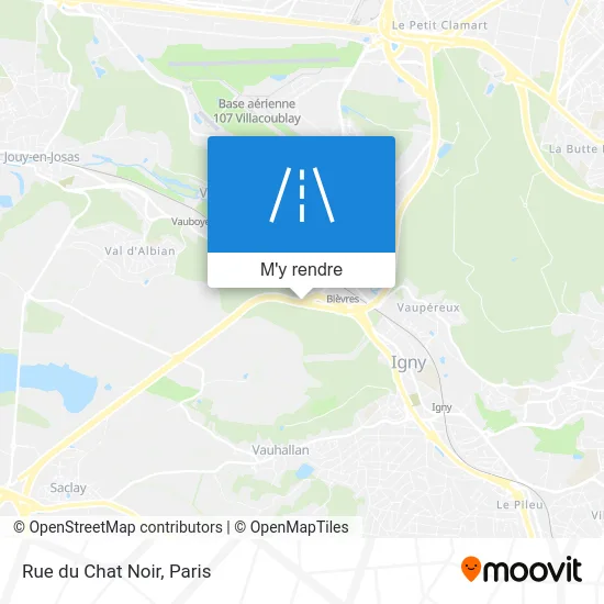 Rue du Chat Noir plan