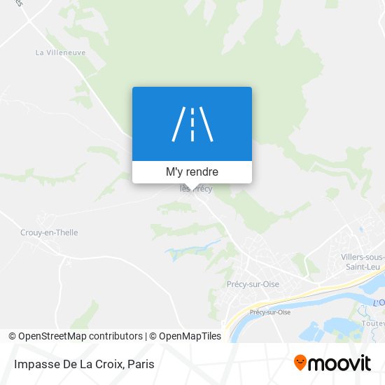 Impasse De La Croix plan