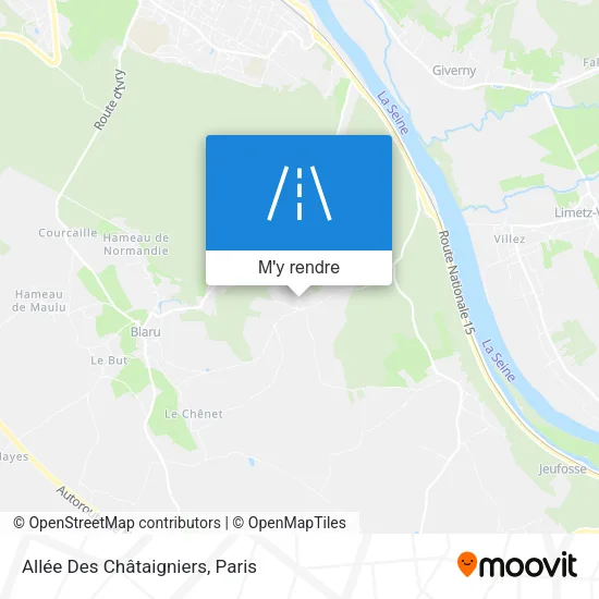 Allée Des Châtaigniers plan