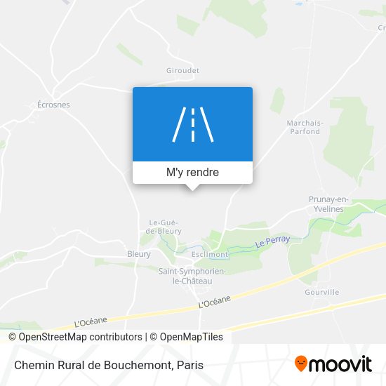 Chemin Rural De Bouchemont plan