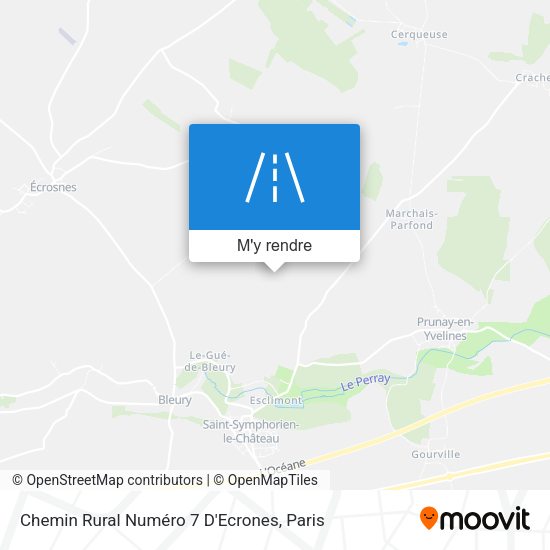 Chemin Rural Numéro 7 D'Ecrones plan