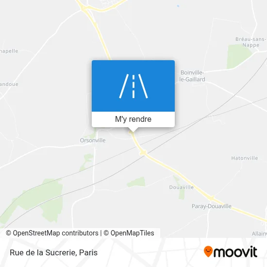 Rue de la Sucrerie plan