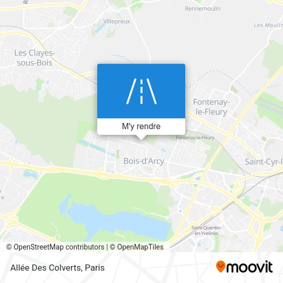Allée Des Colverts plan