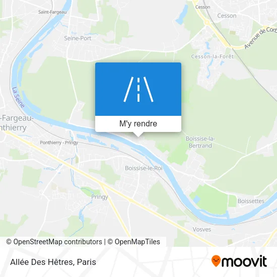 Allée Des Hêtres plan