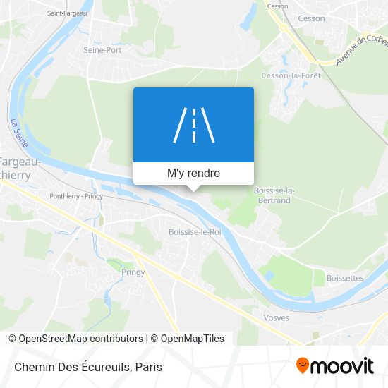Chemin Des Écureuils plan