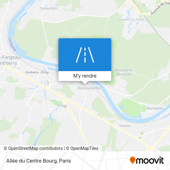 Allée du Centre Bourg plan