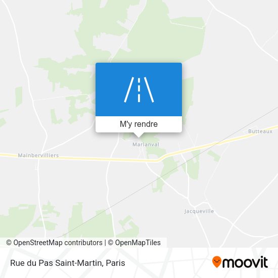 Rue du Pas Saint-Martin plan