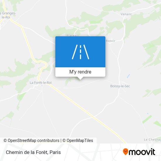 Chemin De La Forêt plan