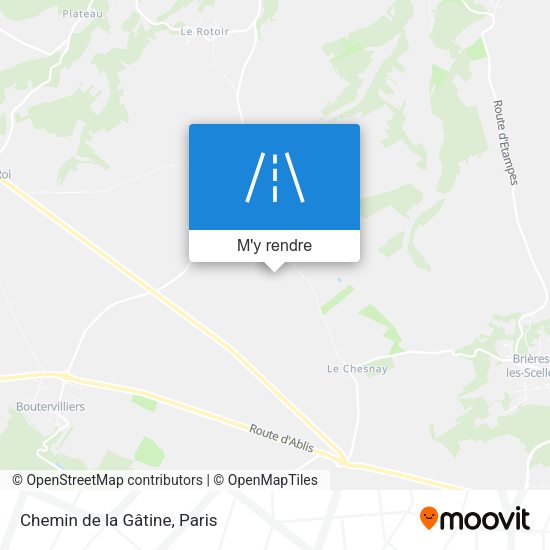 Chemin De La Gâtine plan
