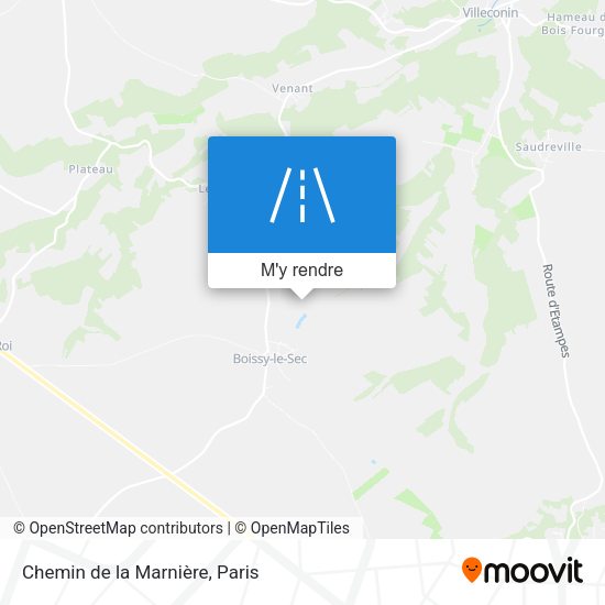 Chemin de la Marnière plan