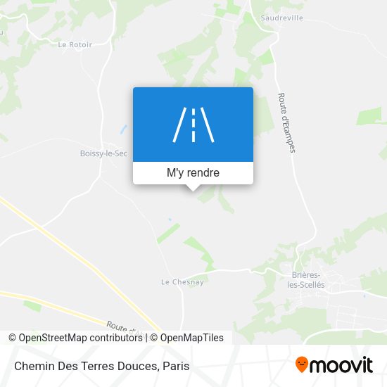 Chemin Des Terres Douces plan