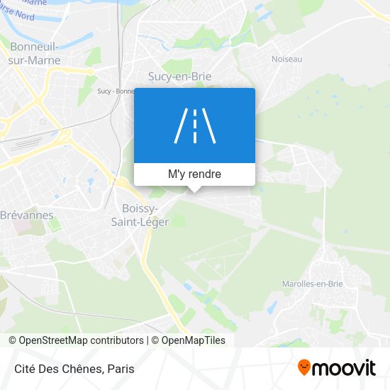 Cité Des Chênes plan