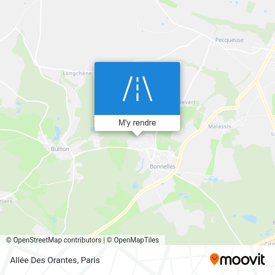 Allée Des Orantes plan