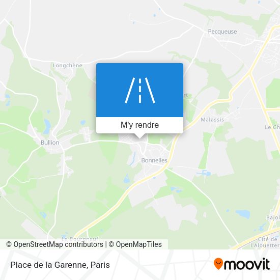 Place de la Garenne plan
