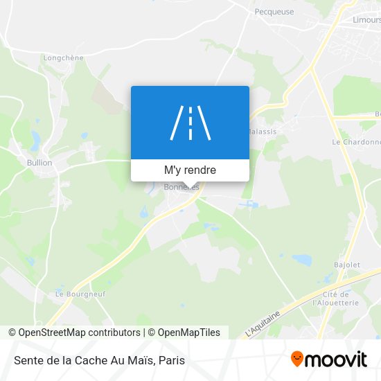 Sente de la Cache Au Maïs plan
