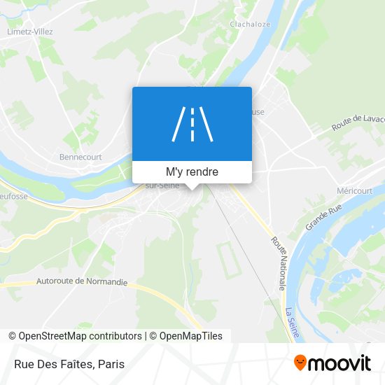 Rue Des Faîtes plan