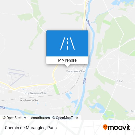 Chemin de Morangles plan
