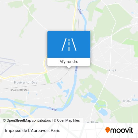 Impasse de L'Abreuvoir plan
