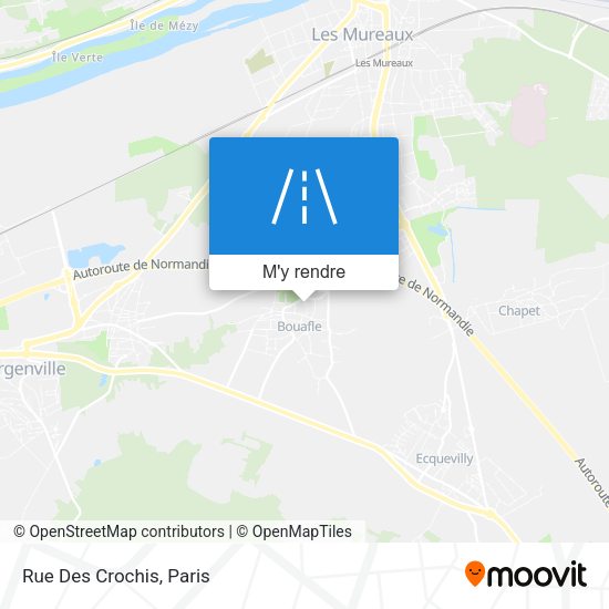 Rue Des Crochis plan
