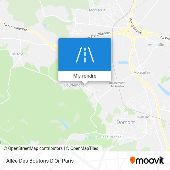 Allée Des Boutons D'Or plan