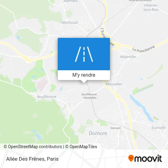 Allée Des Frênes plan