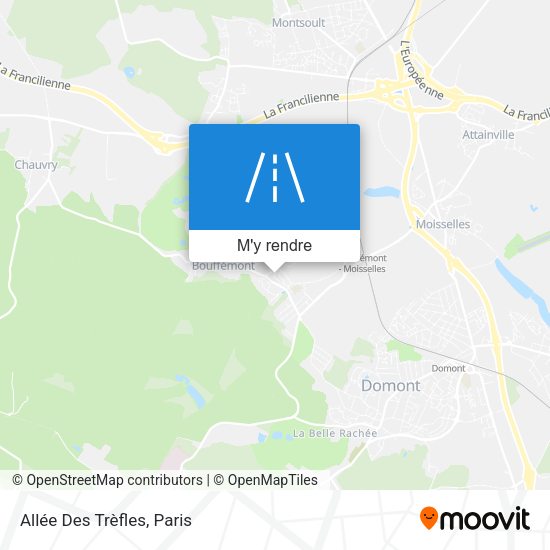 Allée Des Trèfles plan