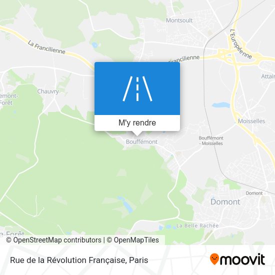 Rue de la Révolution Française plan