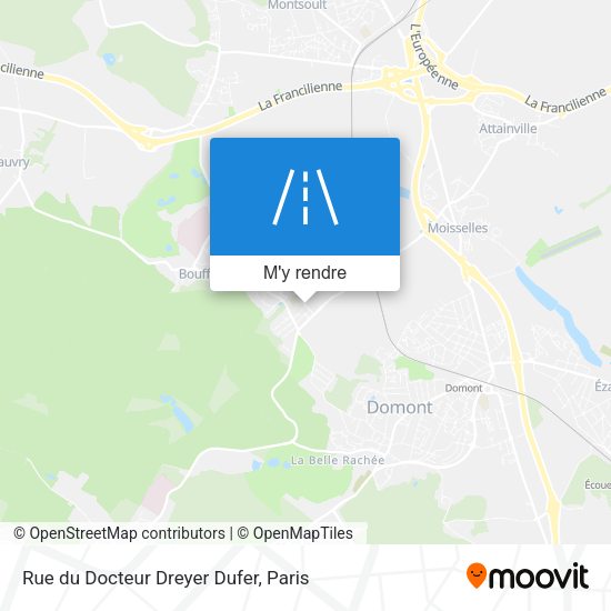 Rue du Docteur Dreyer Dufer plan