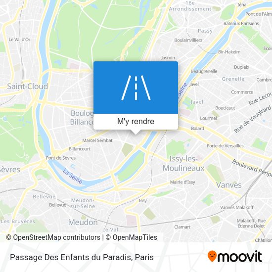 Passage Des Enfants du Paradis plan
