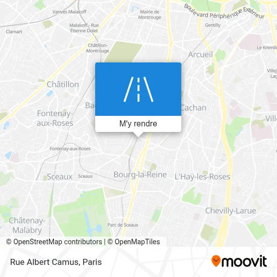 Rue Albert Camus plan