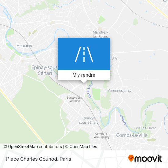 Place Charles Gounod plan